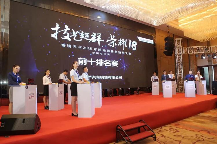 奇瑞汽车2018年超级销售员技能大赛完美收官，汽车装饰用品销售成亮点